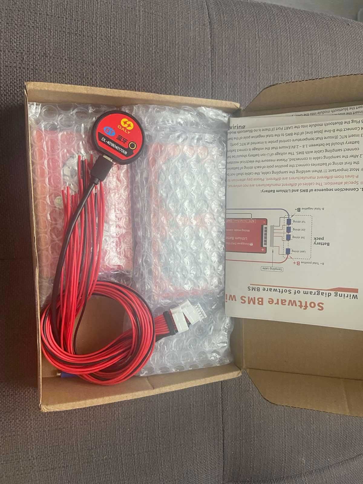 Плата захисту Daly Smart bms з Active Balancer для LiFePO4 8S 24V
