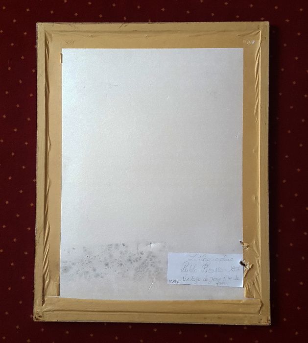 Litografia autorstwa Pablo Picasso