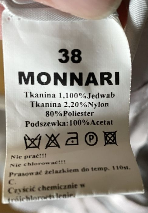 piękna sukienka Monnari r.38