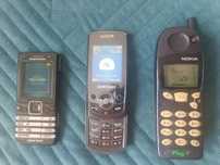 telefony starego typu organizer casio nokia ericsson samsung