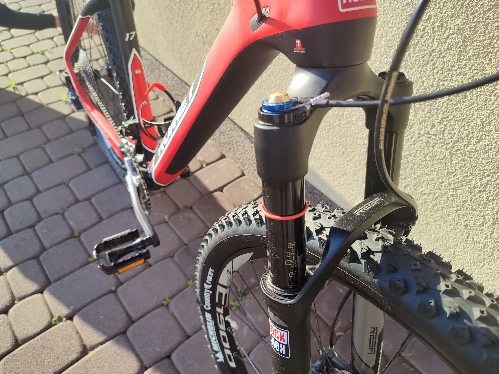 Nowy Rower Romet monsun karbonowy górski rock shox XT  SLX dt swiss