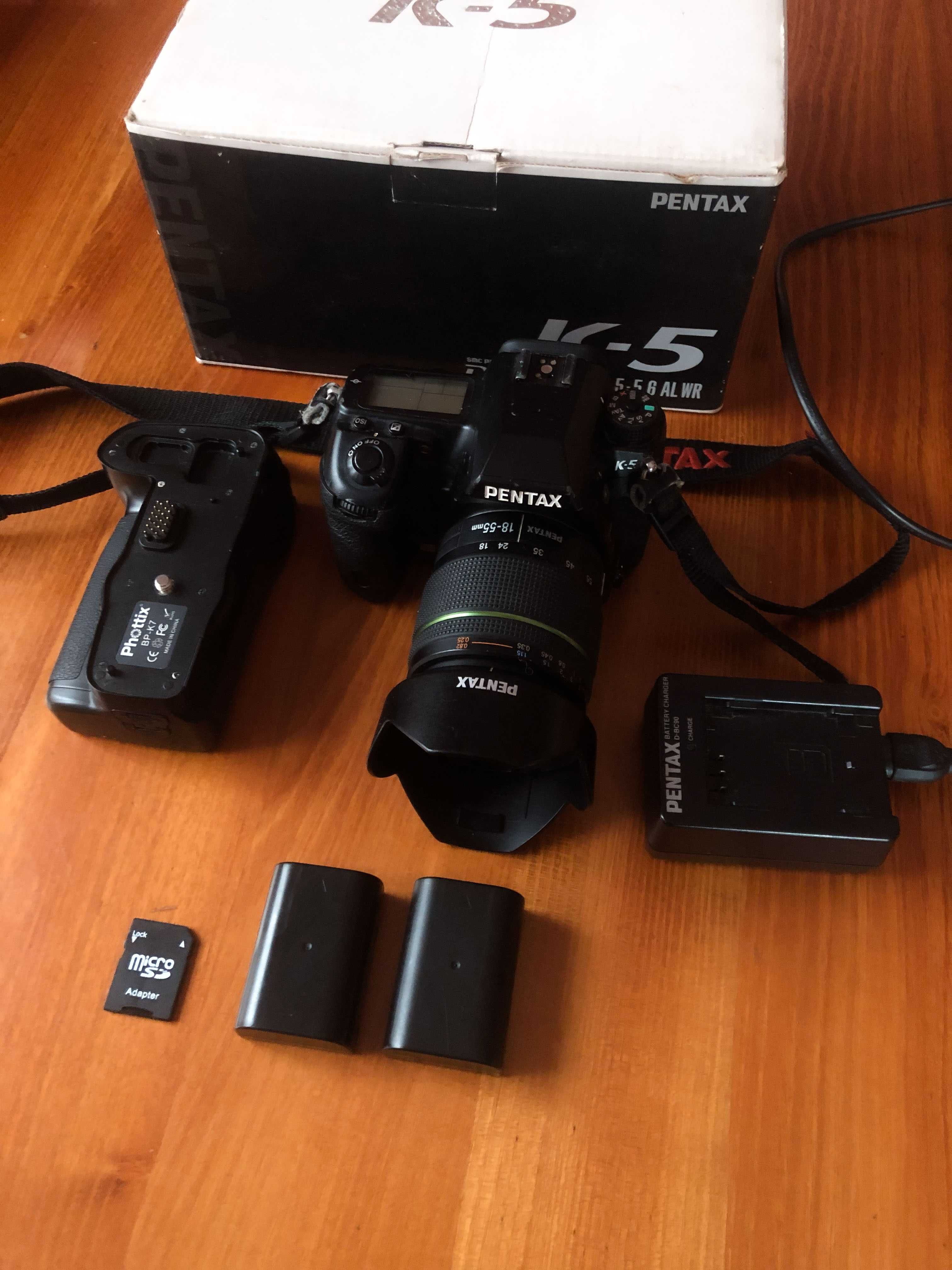 Комплект Pentax K-5