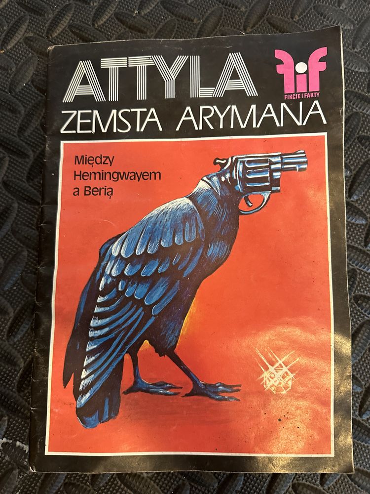 Stare czasopismo magazyn PRL Attyla zemsta Arymana PRL 1989 r.