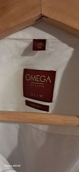 Koszula biała firma OMEGA VISION SLIM