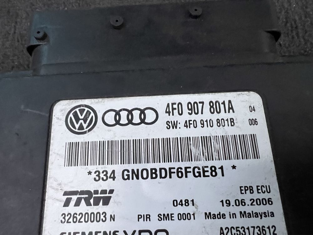 AUDI A6 C6 moduł hamulca ręcznego
