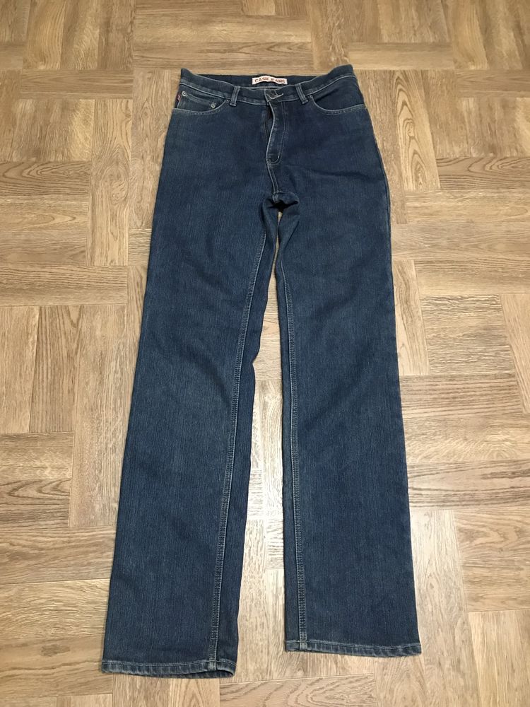 Джинсы Cash Jeans  (оригинал) W32 L36 синие на флисе.