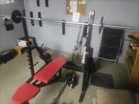 KOMPLETNY ZESTAW DO ĆWICZEŃ – Kelton + Obciążenie 185 KG -