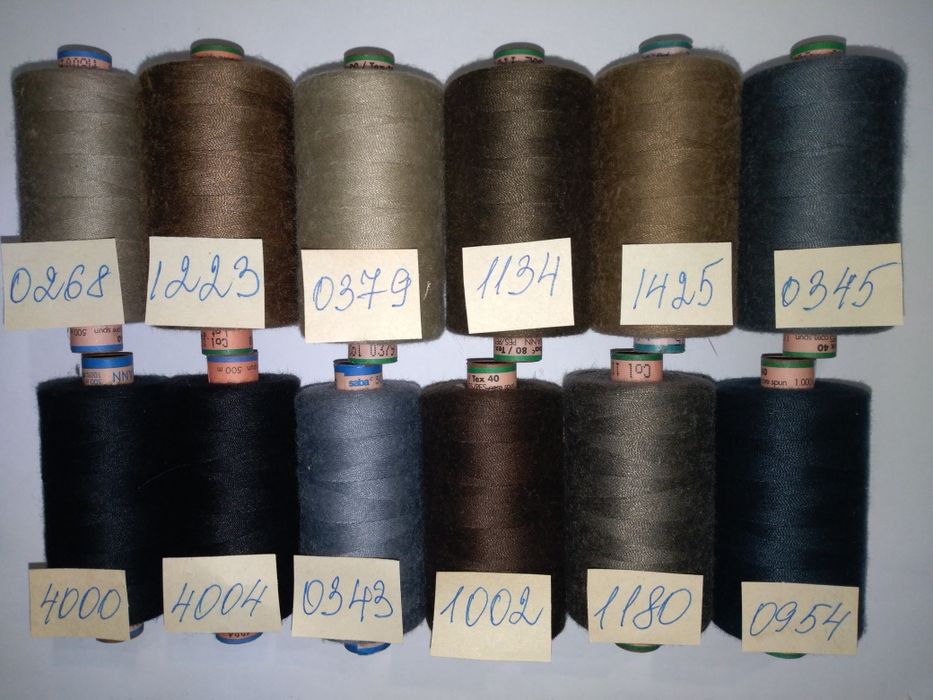 Нитки Amann,Alterfil,Coats