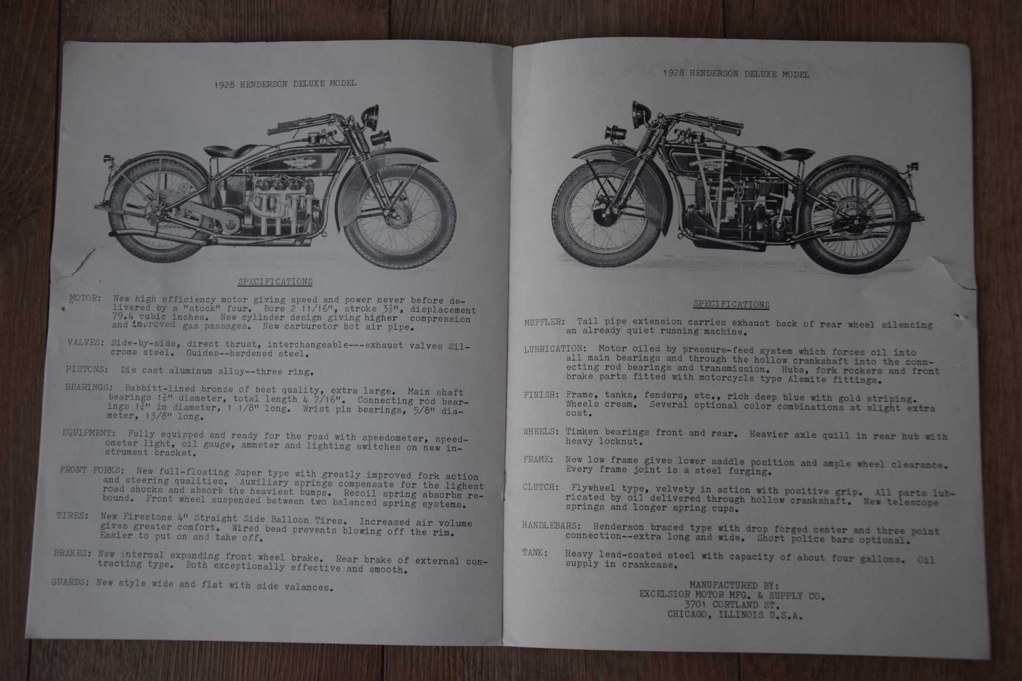 Instrukcja Katalog INDIAN Harley Davidson