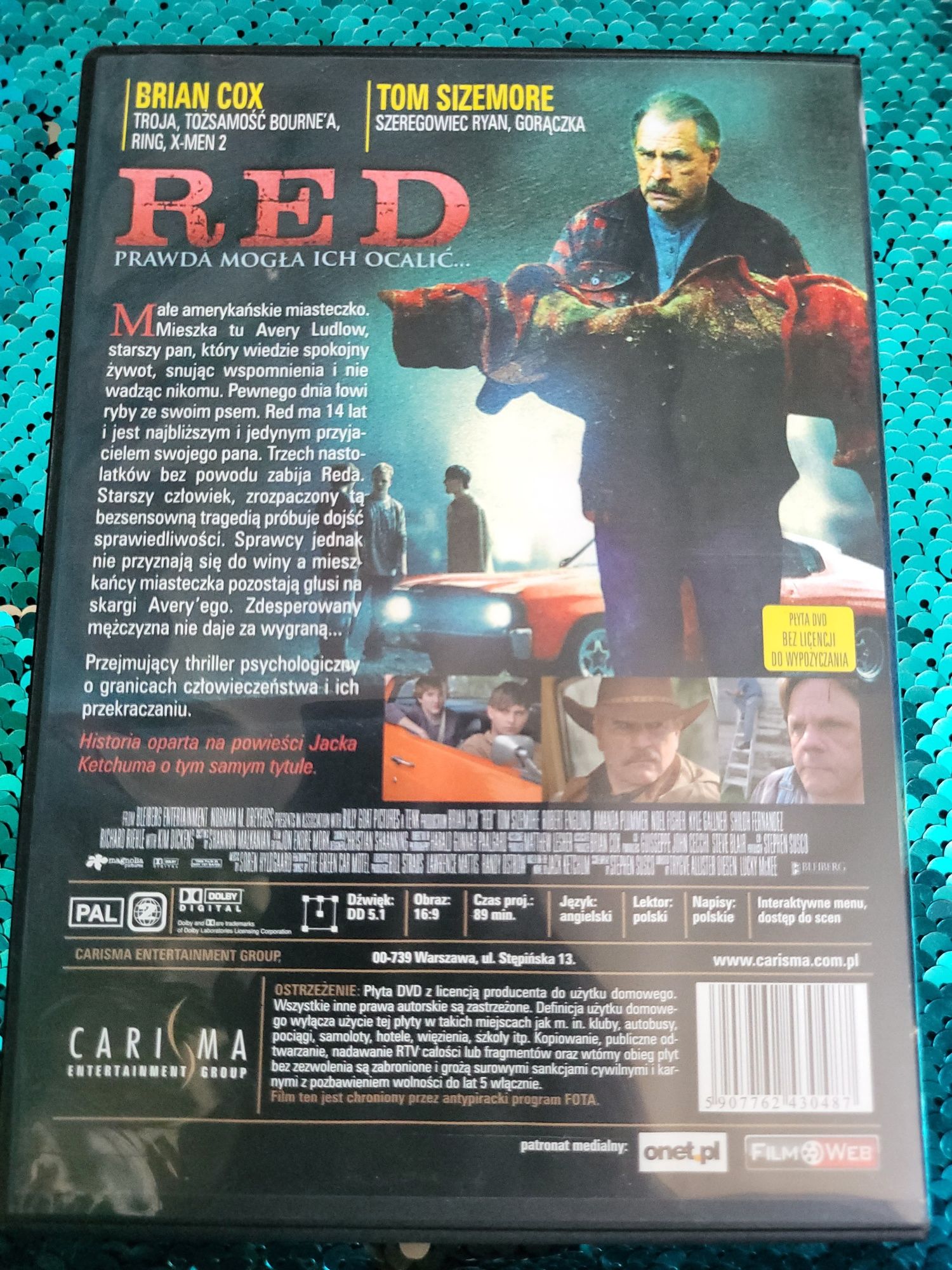 Film na Dvd Red B. Cox, T. Sizemore