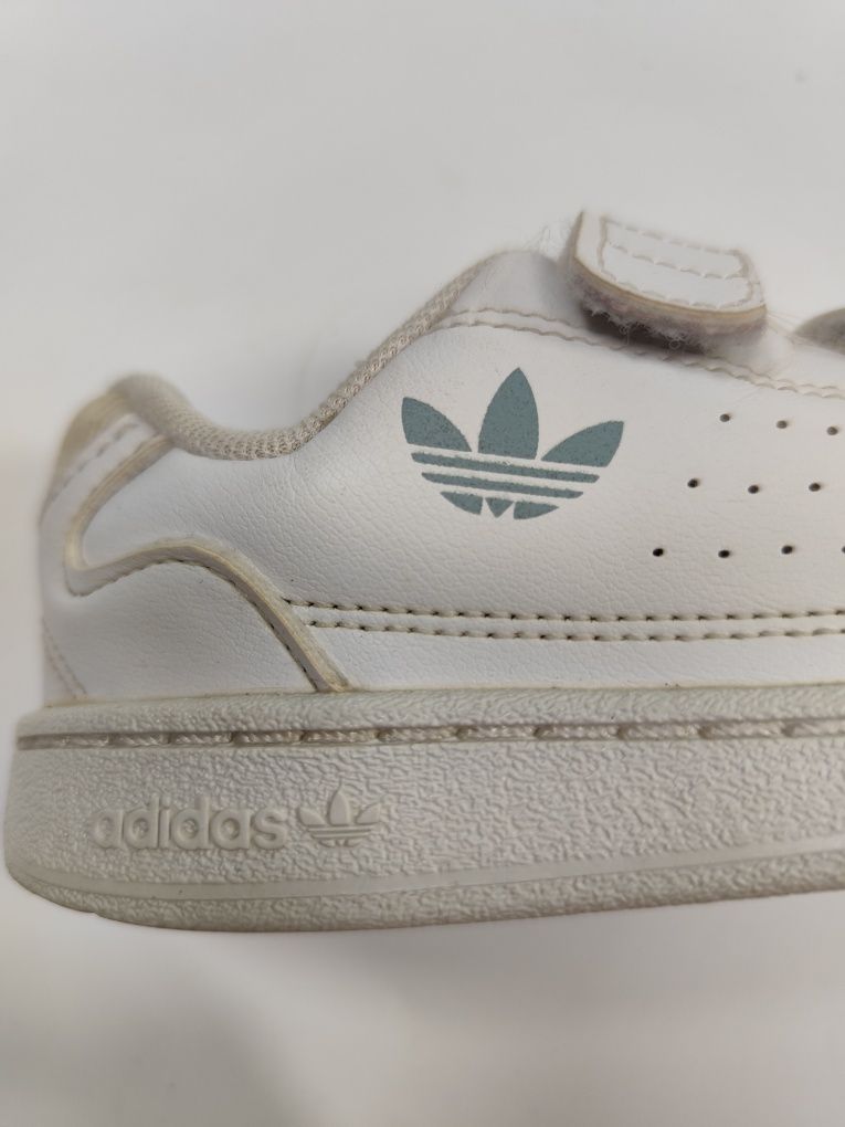 Białe buty sneakersy Adidas Ny 90 CF rozmiar 26 17 cm