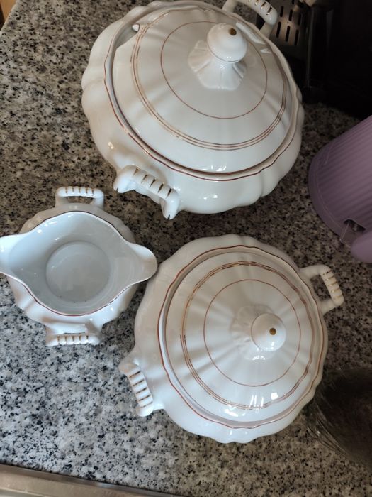 Serviço de jantar da vista alegre