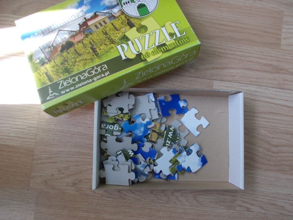 Puzzle 60 elementów z Zieloną Górą