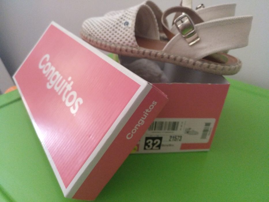 Sandálias de menina 32 da Conguitos