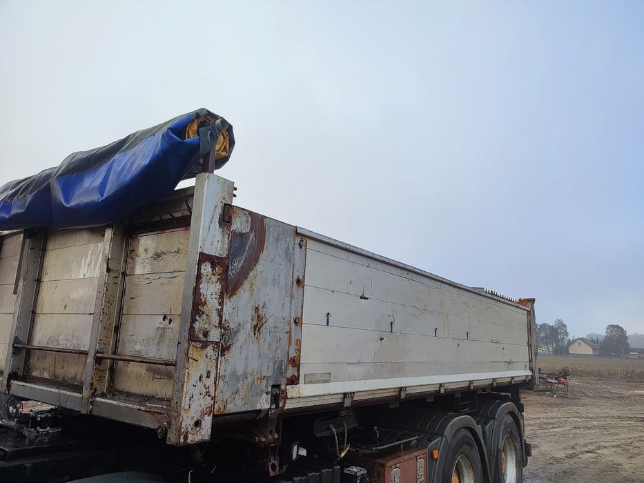 Kiper wywrot  wywrotka zabudowa przyczepa tandem