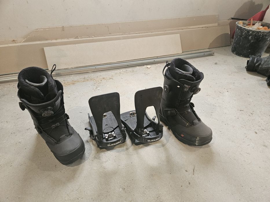Buty i wiązania snobordowe
