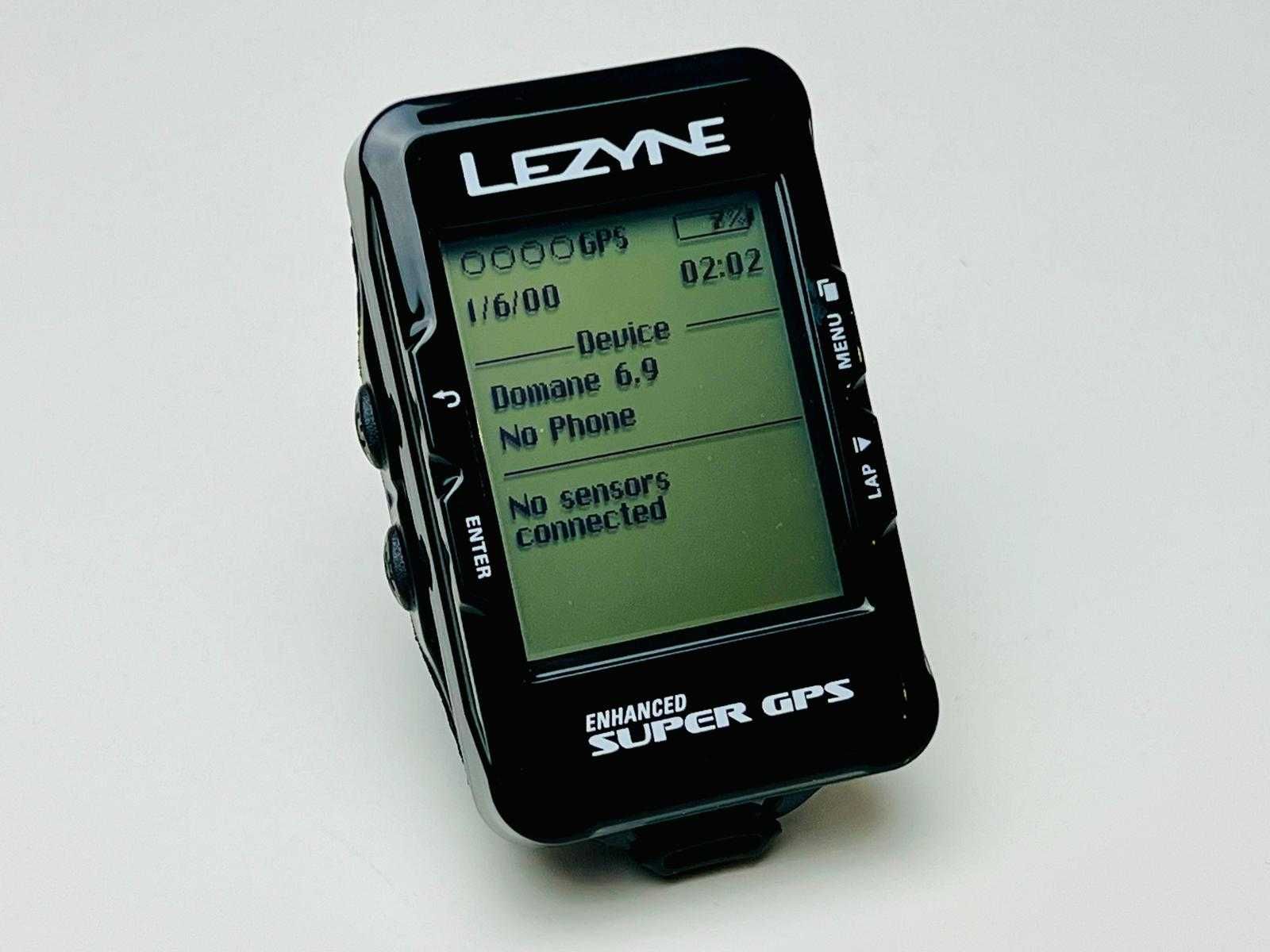 Nowy licznik rowerowa LEZYNE Super GPS nawigacja