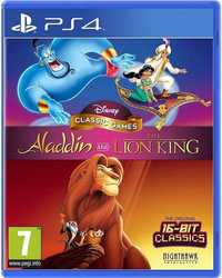 PS4 Aladdin Lion King Alladyn Król Lew Nowa