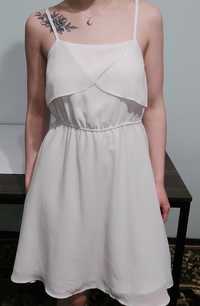 Легенька біла сукня на бретельках Vero Moda