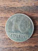 Moneta kolekcjonerska PRL, 10 zł z 1989 r.