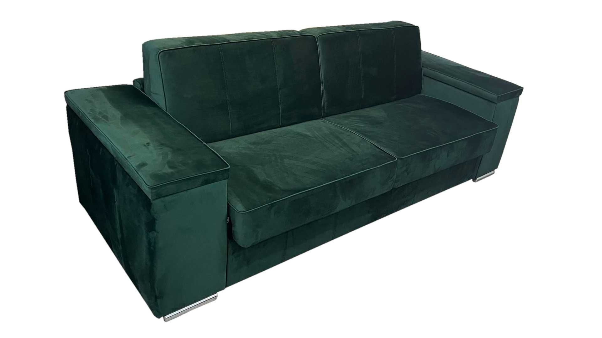 Sofa WYMIAR do spania codziennego z MATERACEM/110x200/solidny stelaż
