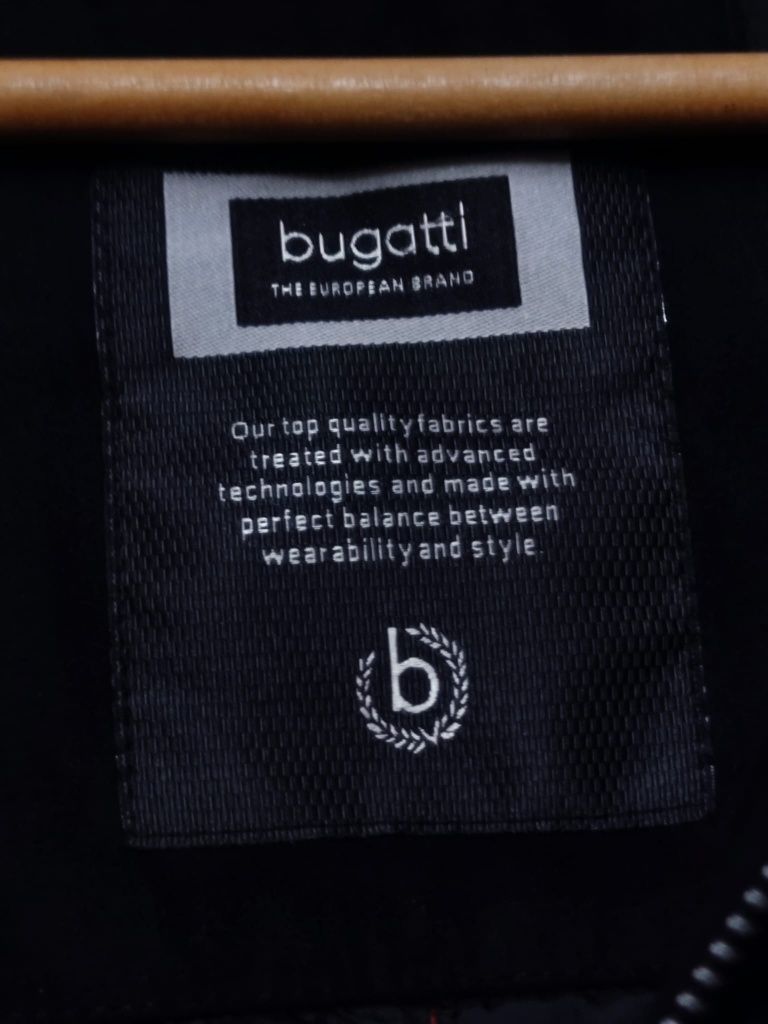 Kurtka parka Bugatti płaszcz płaszczyk męski classic XL szary siwy cza