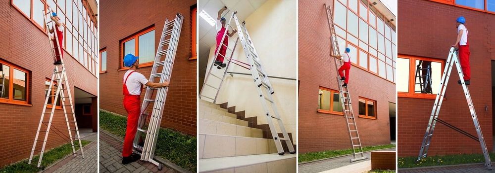 Drabina Uniwersalna (3x11) Profesjonalna do 150kg! - 8,45m + GRATIS!