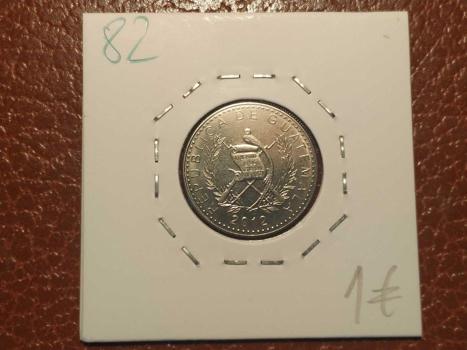 82 moeda de 10 centavos de 2012 - Guatemala