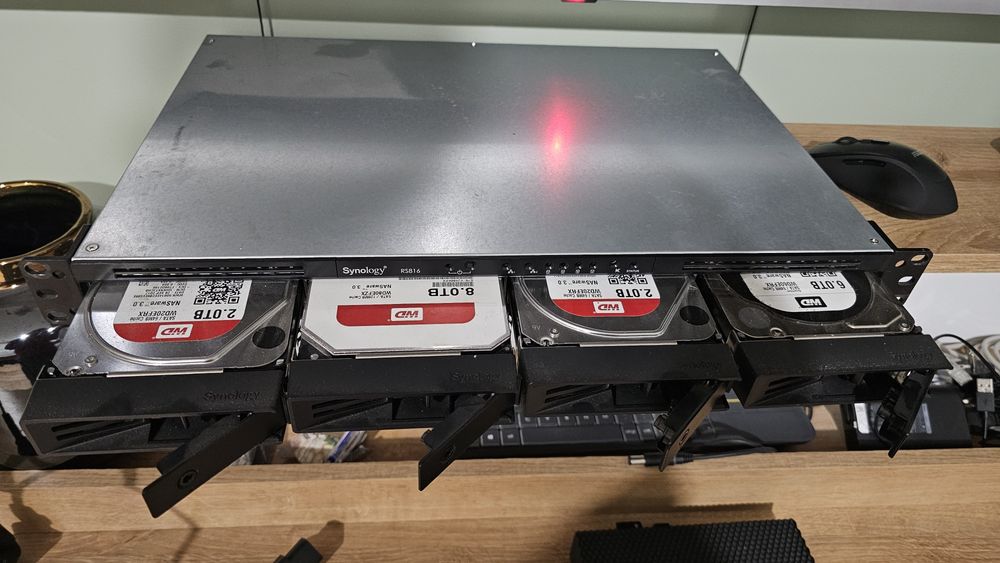 Synology RS816 rack