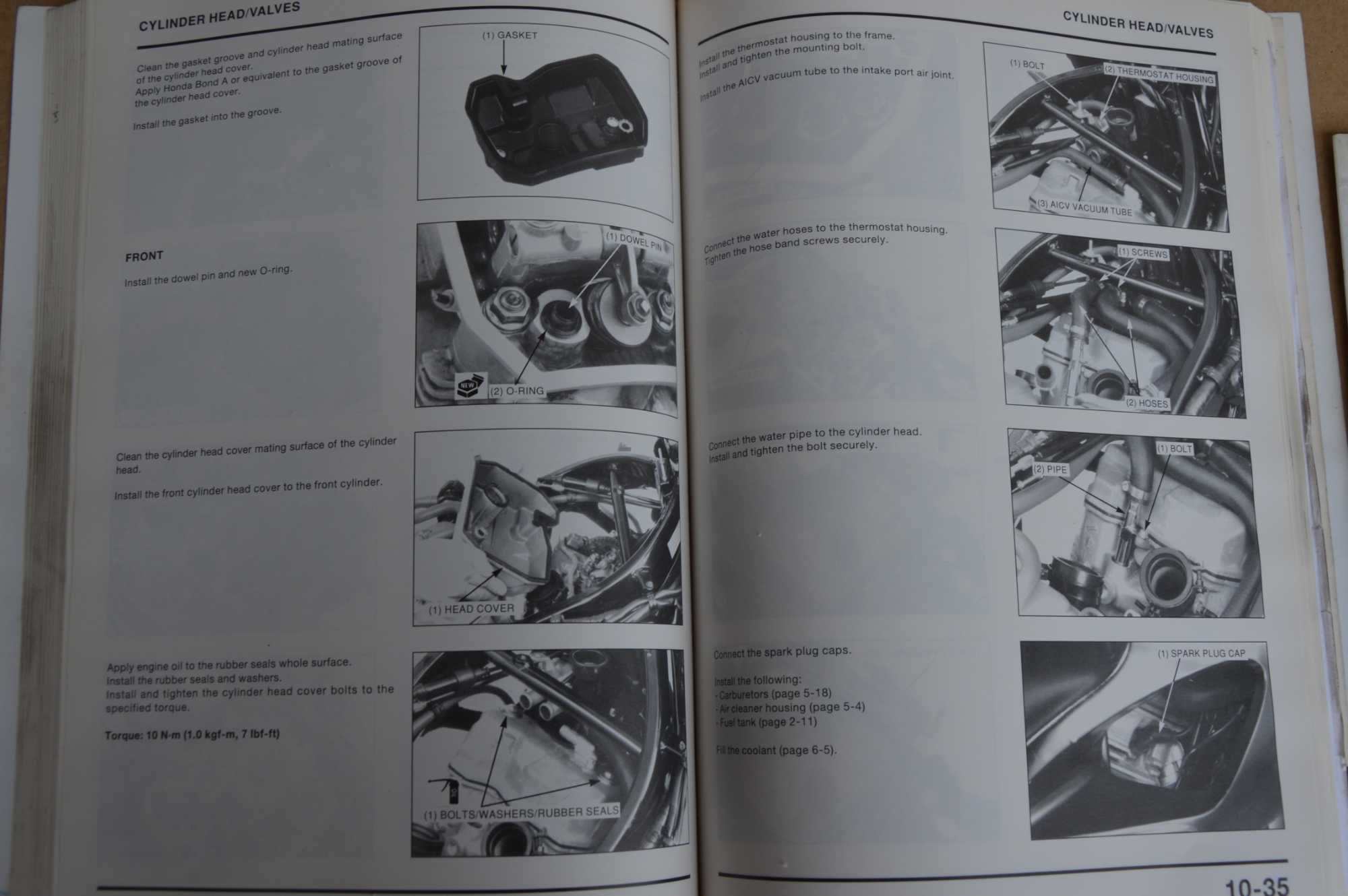 Honda NT 650 Deauville INSTRUKCJA obslugi serwisowka manual fabryczny