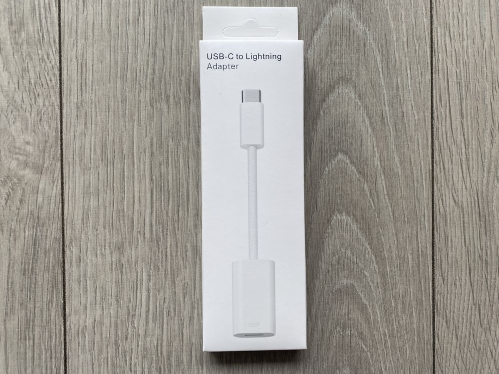Adapter Przejściówka Apple USB-C Typ C - Lightning Okazja