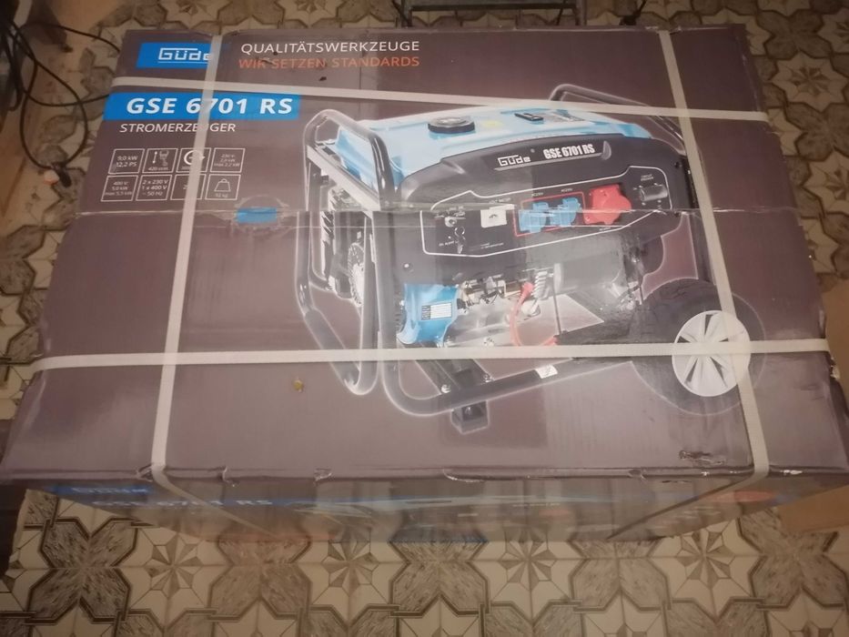 Електрогенератор Gude GSE 6701 RS 5.5кВт