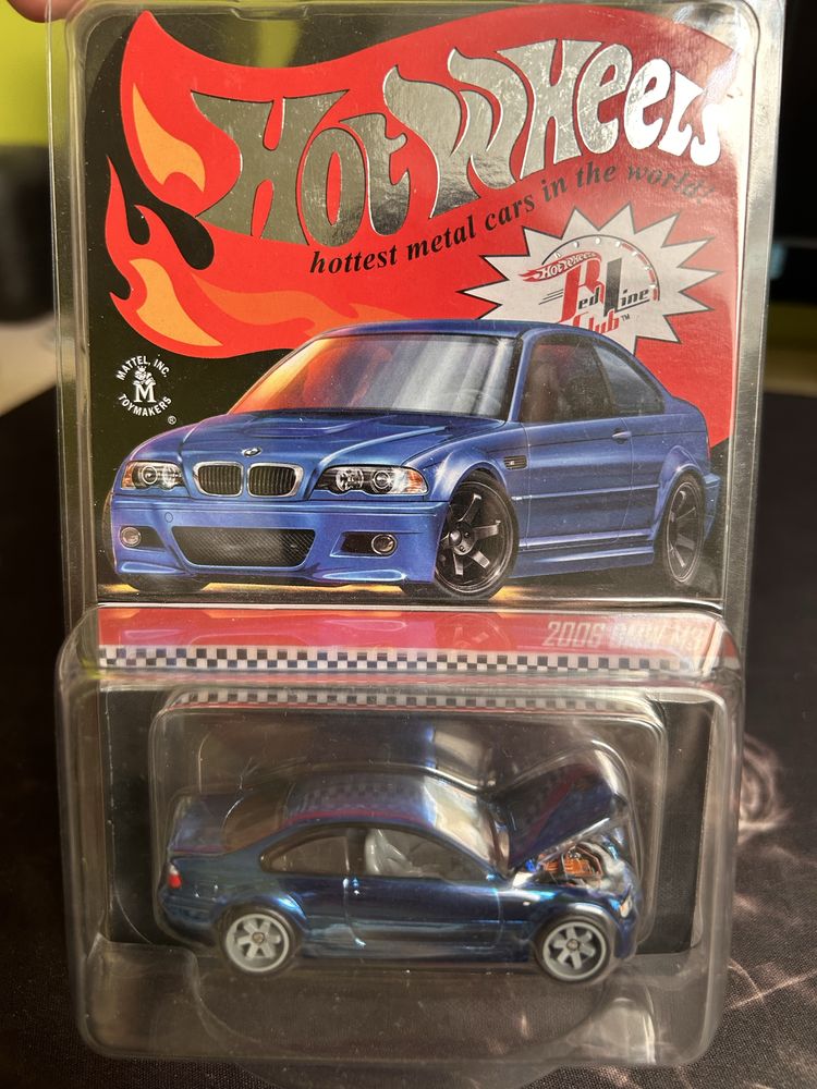 SPRZEDAM niebieskie 2006 BMW M3 RLC hot wheels