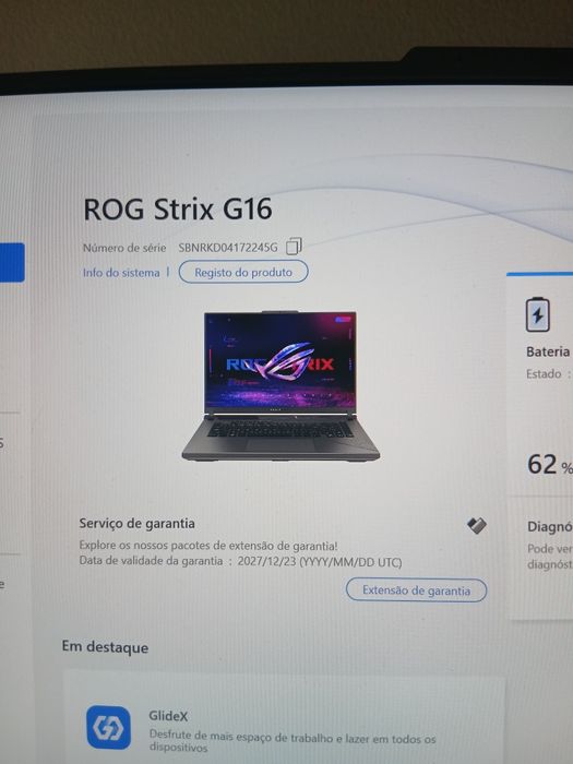 ASUS ROG STRIX G16 i9 14th Gen 32 GB RAM