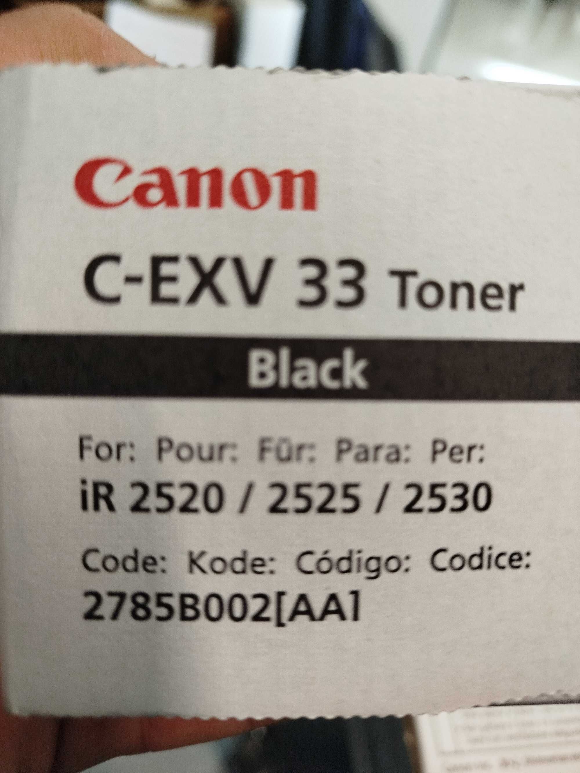 Canon Toner C-EXV 33, caixa selada (QTD 2)