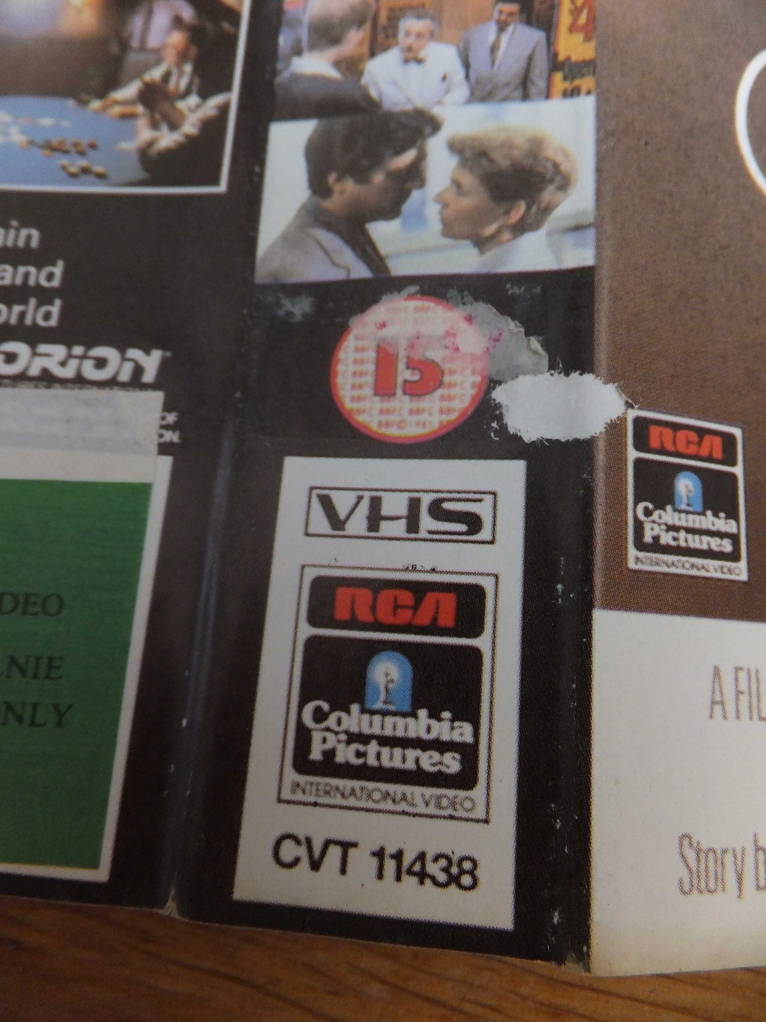 Okładka kasety VHS filmu ''House Of Games'' 1987 retro