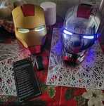 Dois Capacetes Iron Man um deles eletrónico com comando de voz