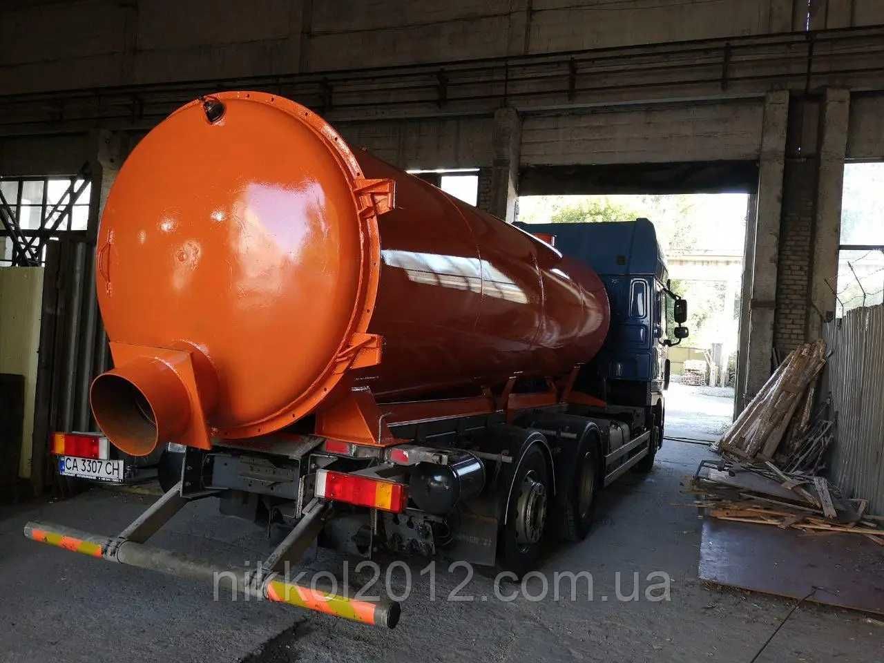 Асенізаційні машини під ключ, вакуумні машини, ассенизаторские машины