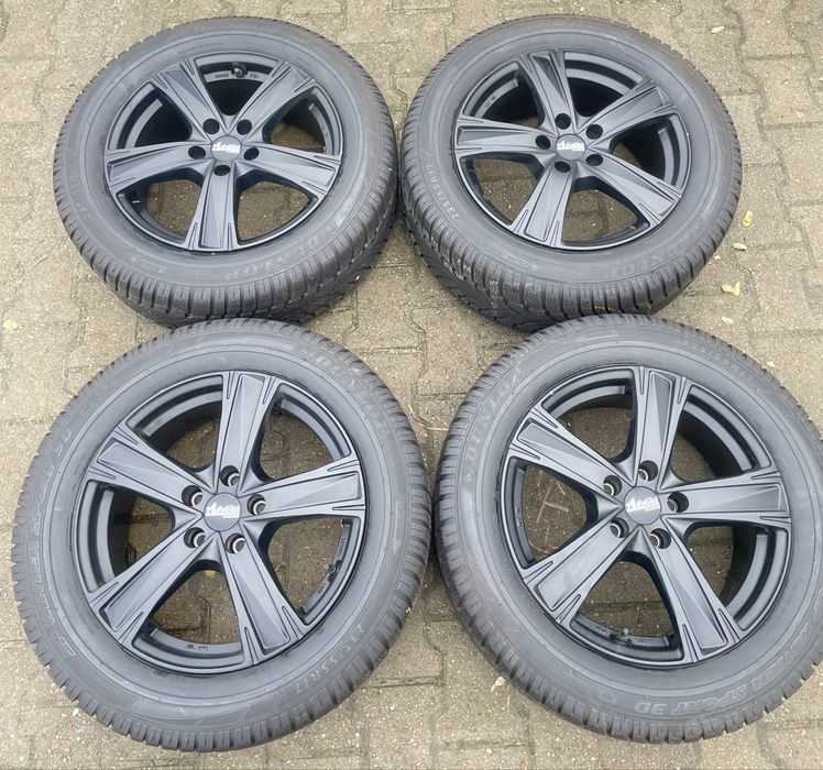 Koła zimowe 5x112 17” 7.5j et38 Audi q3 VW tiguan seat ateca inne VAG