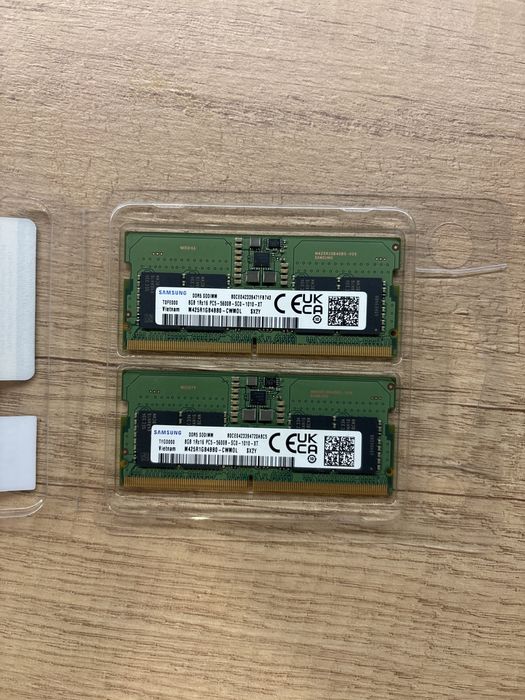 Pamięć Ram Ddr5 16Gb 2x8Gb 5600MHz SODIMM Samsung