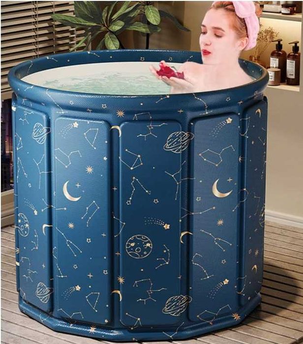 Składana wanna lodowa spa trening przenośna na balkon taras ogród