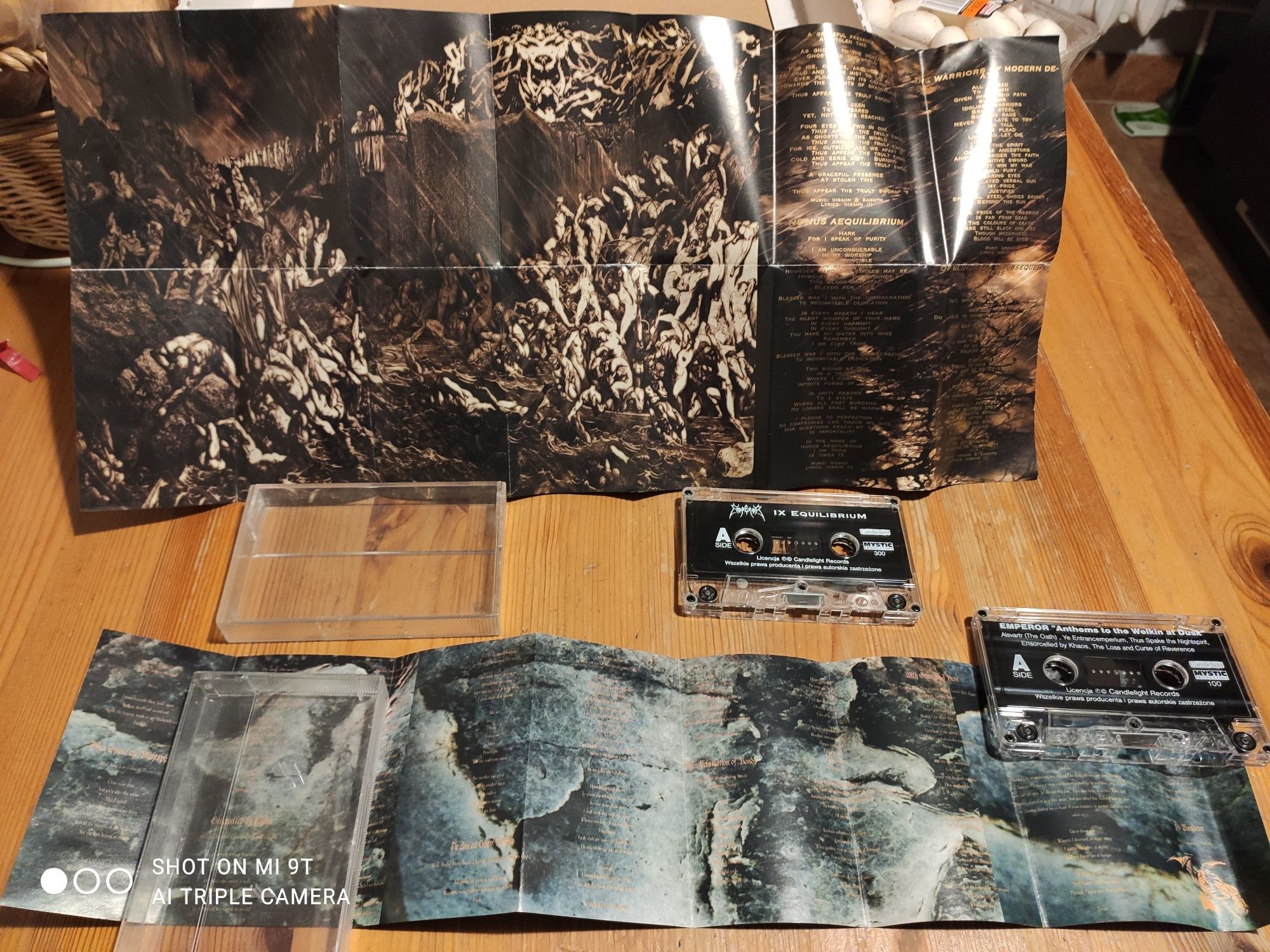 Emperor zestaw kaset rock metal