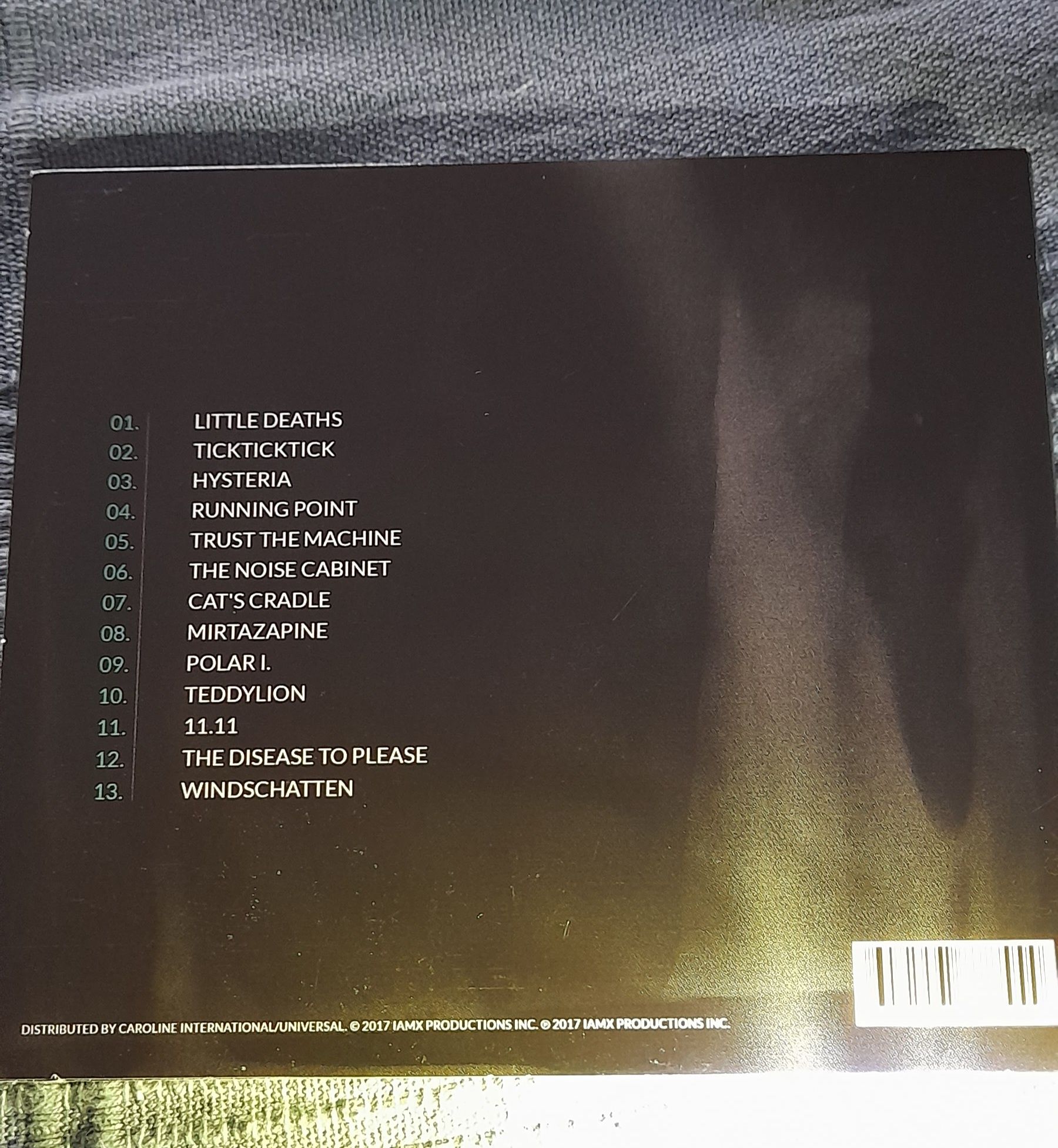 IAMX - Unfall - cd 2017