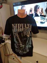 T-shirt z nadrukiem Nirvana