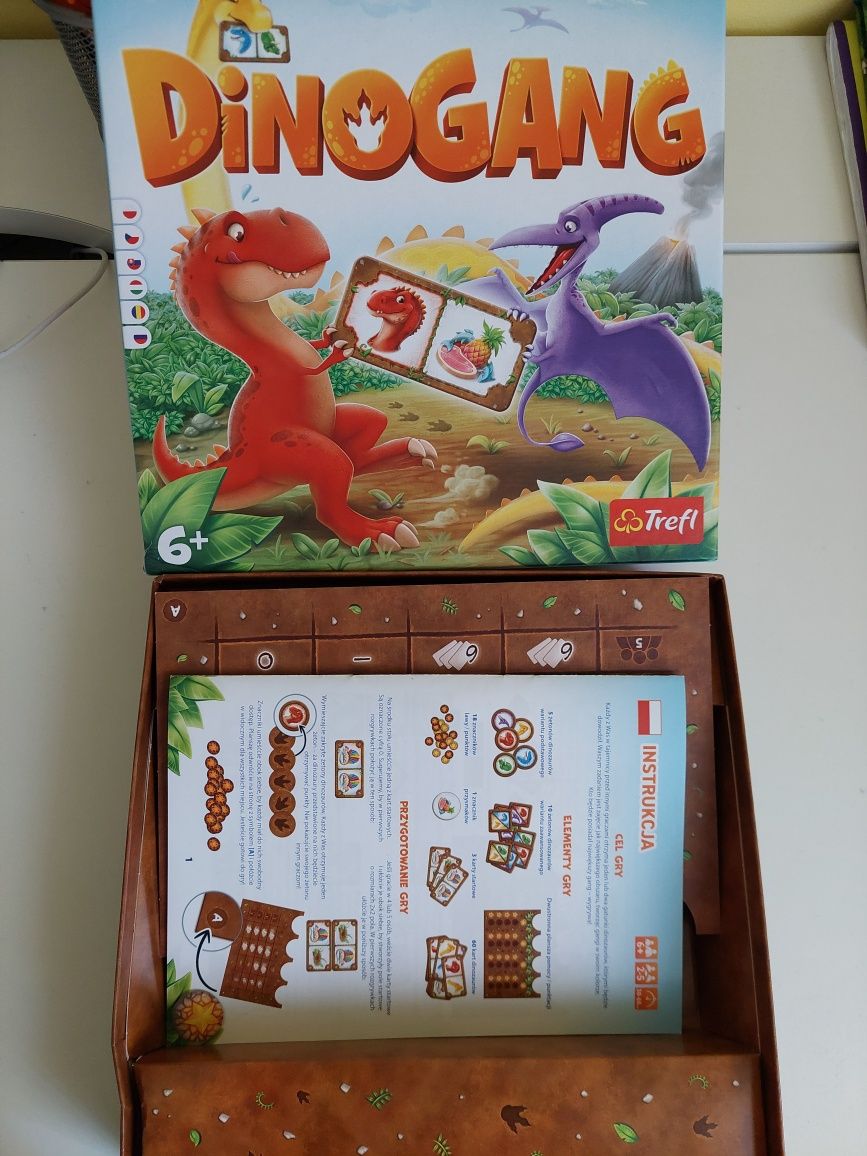 Gra dla dzieci Dinogang - Trefl