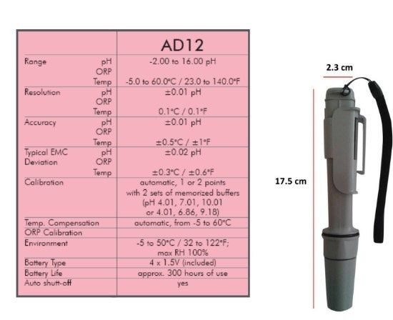 РН-метр adwa ad12