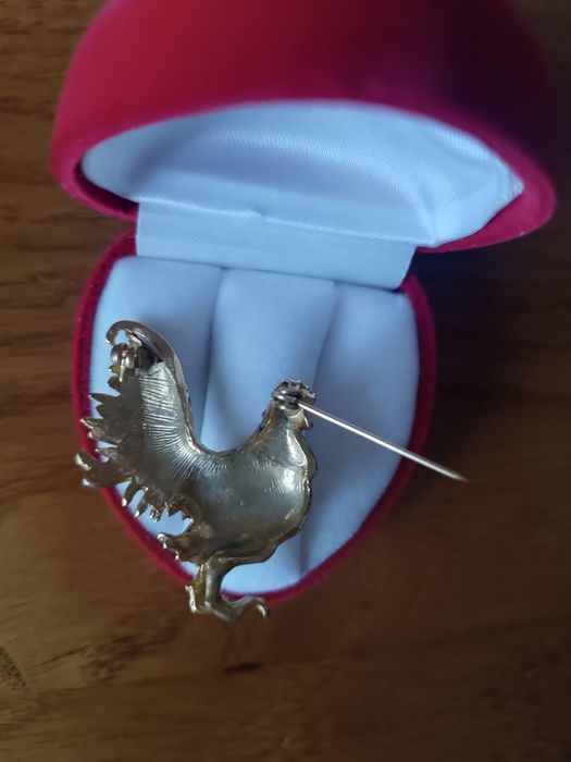 Брошка Півник прикраса  біжутерія