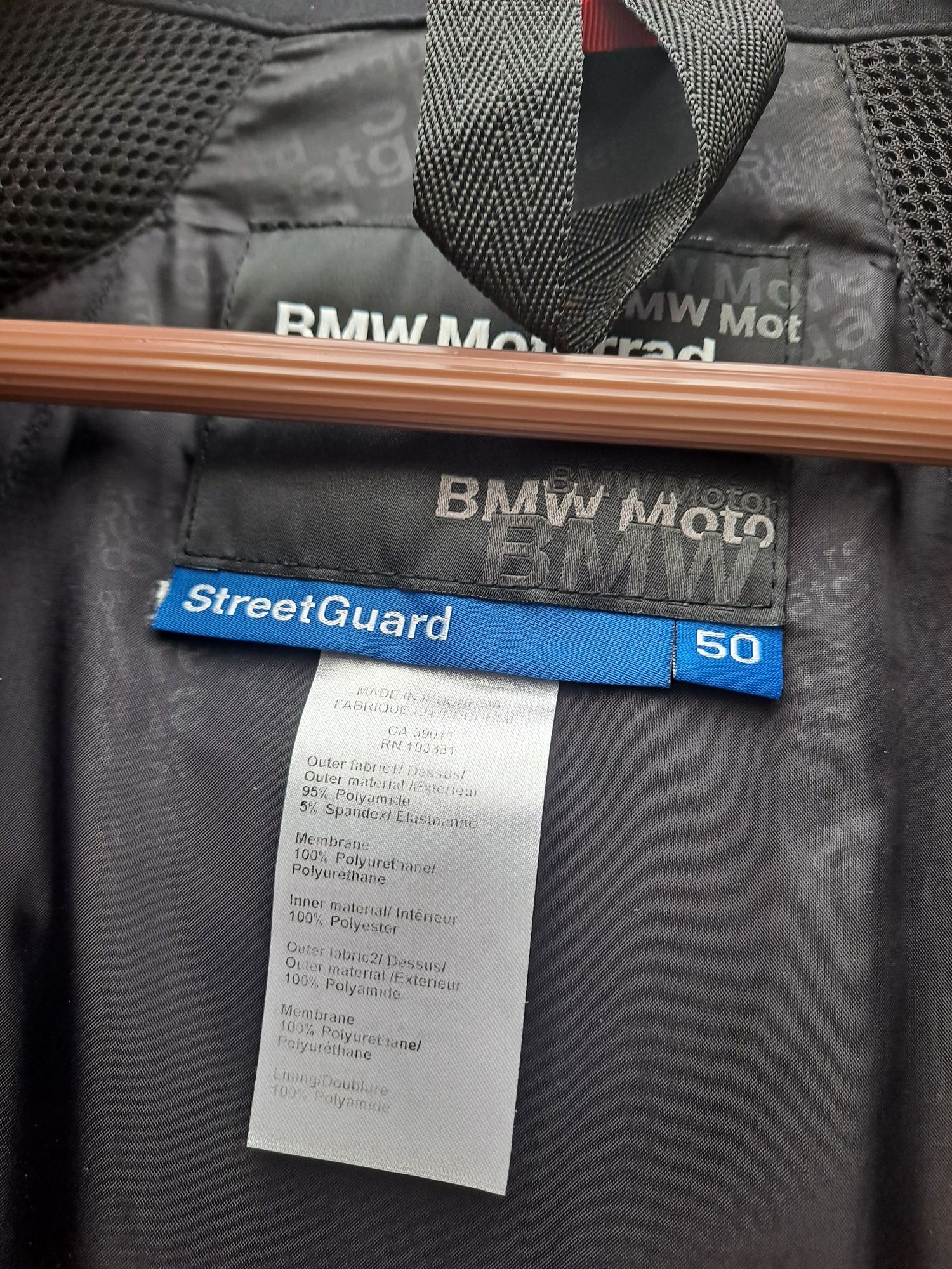Casaco e calças (fato completo BMW STREETGUARD) Motorrad