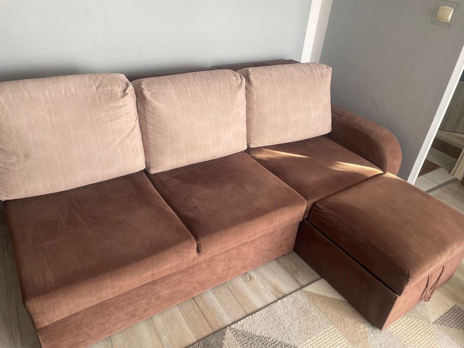 Kanapa narożnik z funkcją spania