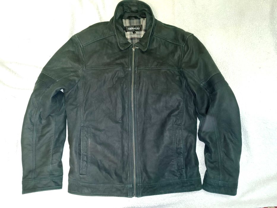 Кожаная куртка Ceralli Канада натуральная кожа 50 размер